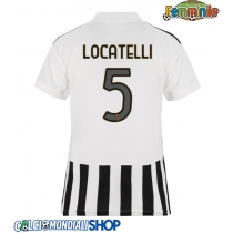 Maglie da calcio Juventus Manuel Locatelli #5 Prima Maglia Femminile 2026-27 Manica Corta